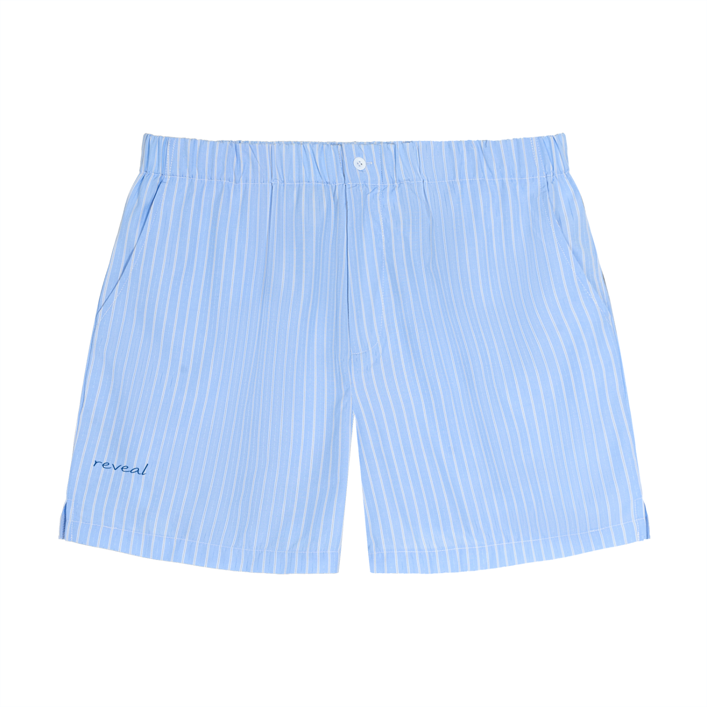 PANTALONCINI A RIGHE CON VITA ELASTICIZZATA