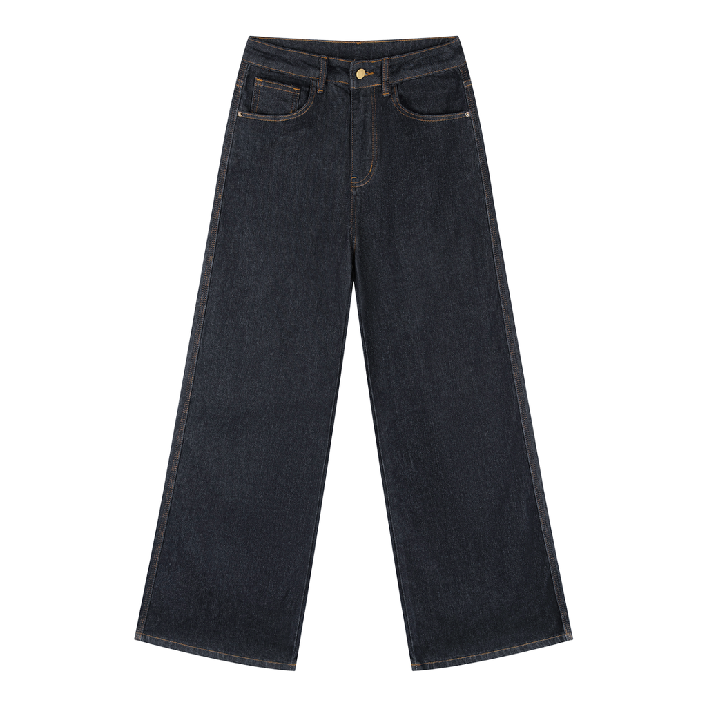 JEANS STRAIGHT FIT WASHED DAL TAGLIO ESSENTIAL