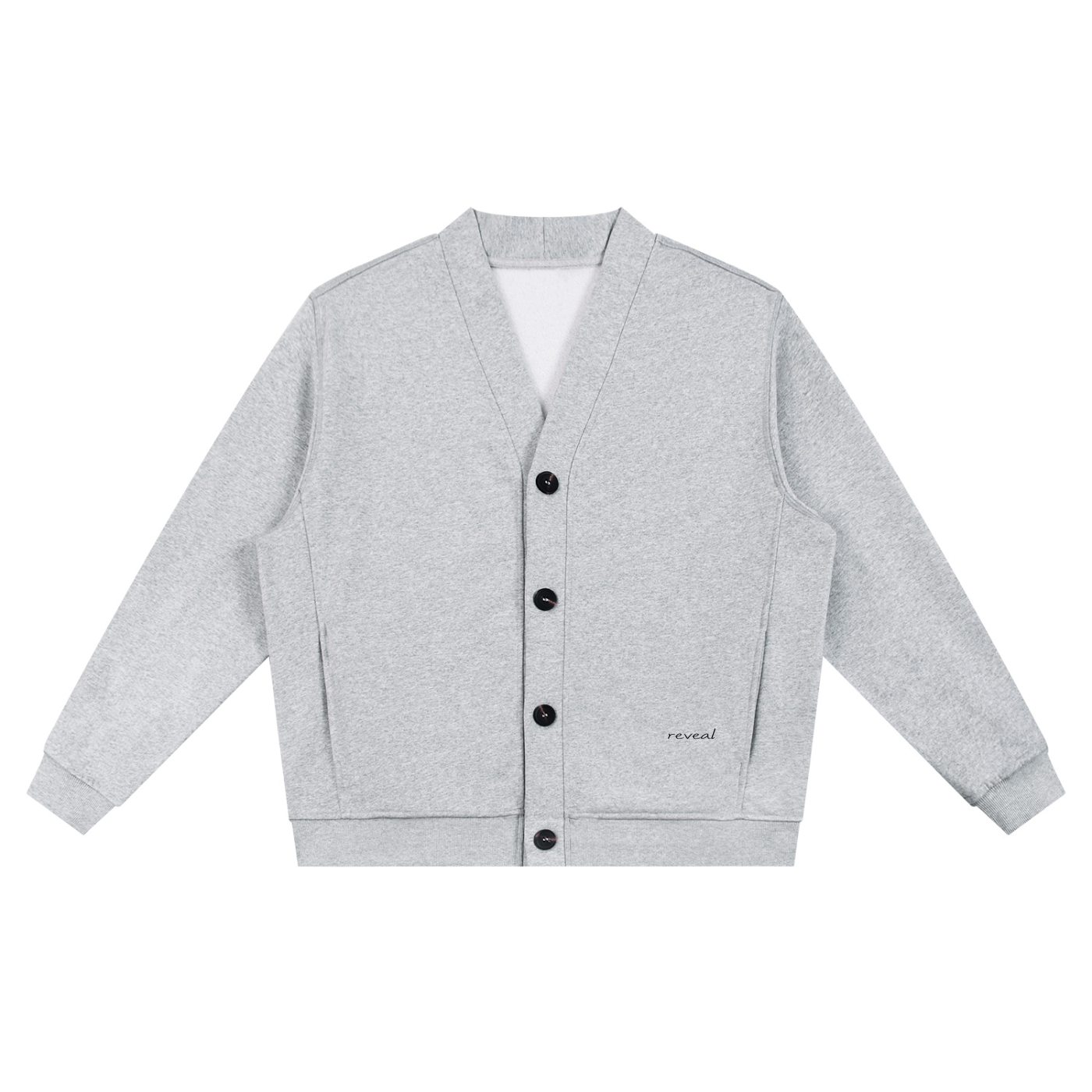CARDIGAN HEAVYWEIGHT CON SCOLLO A V