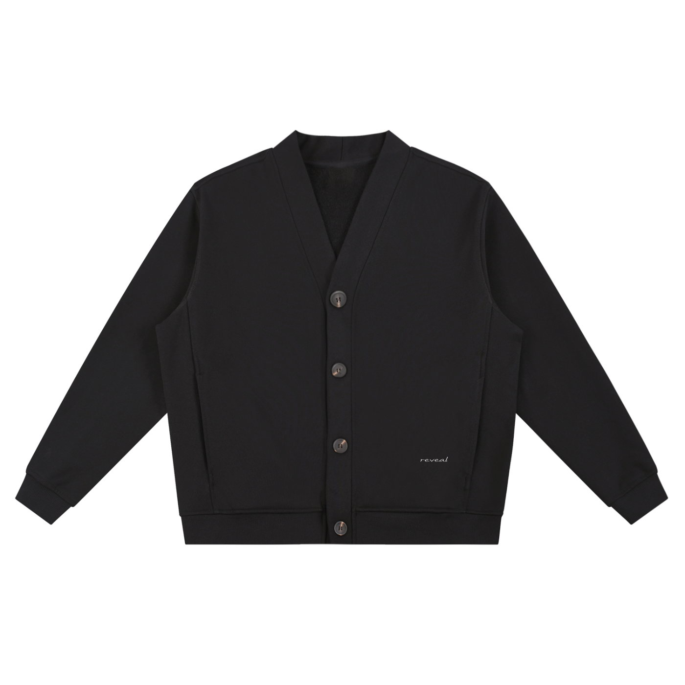 CARDIGAN HEAVYWEIGHT CON SCOLLO A V