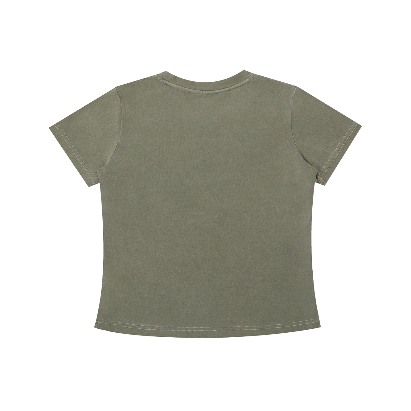 MAGLIETTA SLIM FIT EFFETTO VINTAGE IN COTONE STRETCH