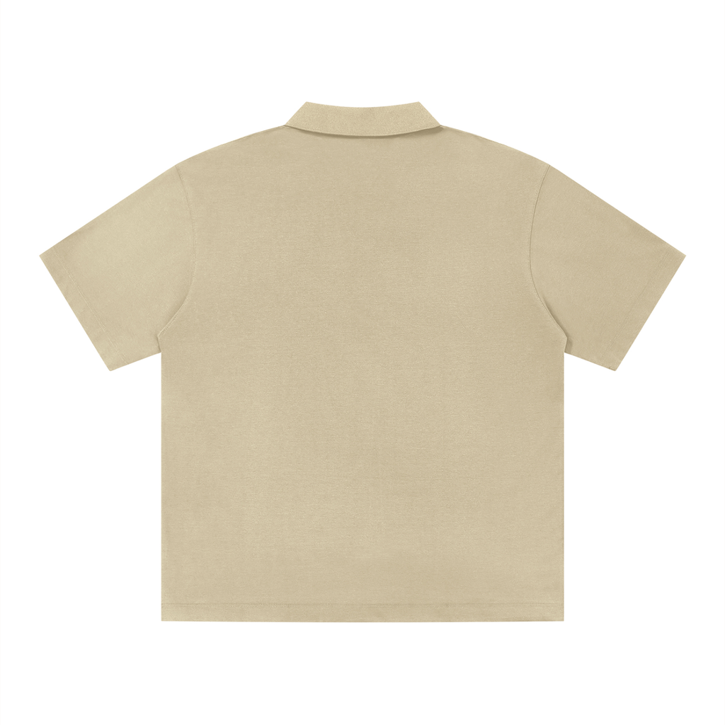 POLO RELAXED FIT CON SPALLA SCESA