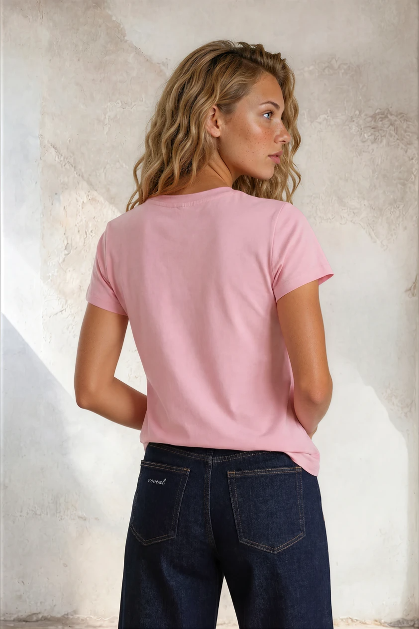 JEANS STRAIGHT FIT WASHED DAL TAGLIO ESSENTIAL