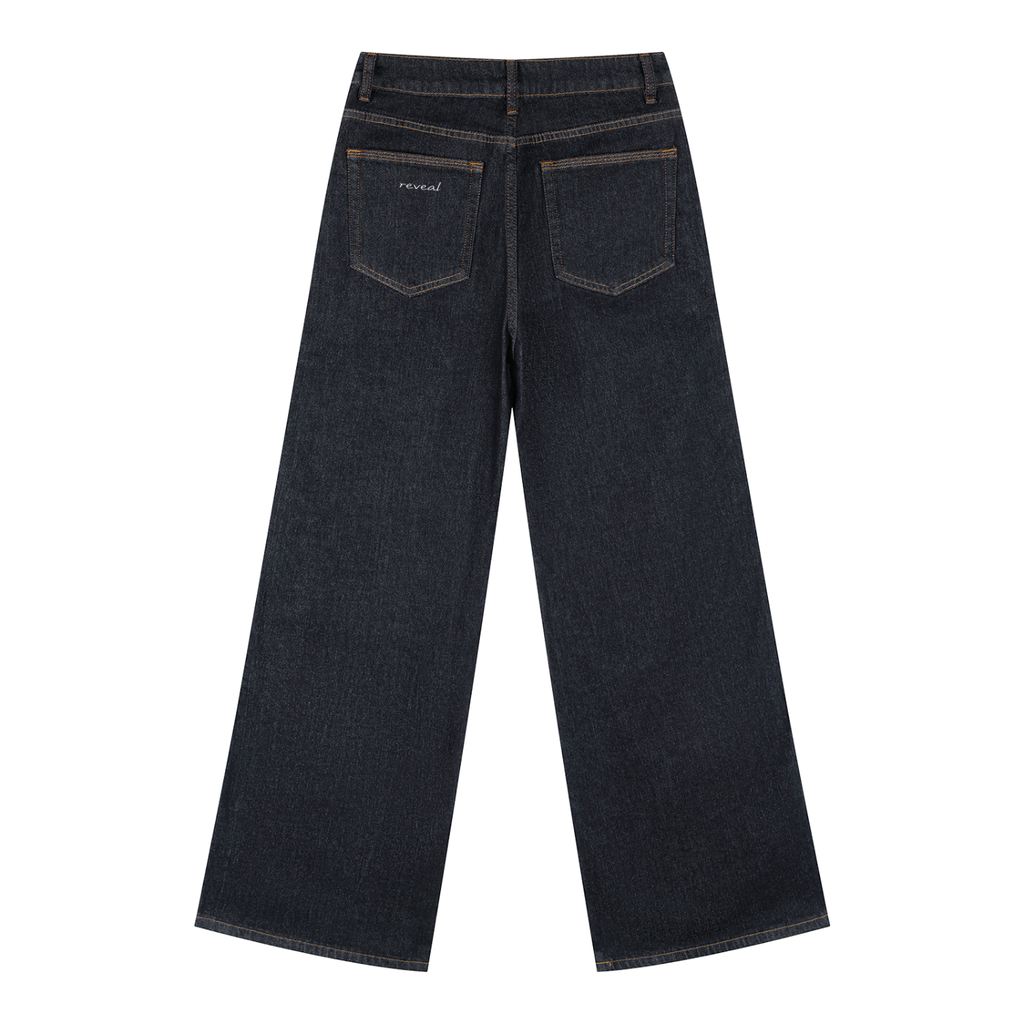 JEANS STRAIGHT FIT WASHED DAL TAGLIO ESSENTIAL