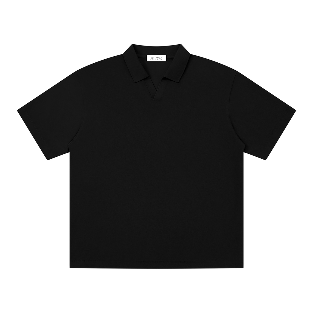 POLO RELAXED FIT CON SPALLA SCESA