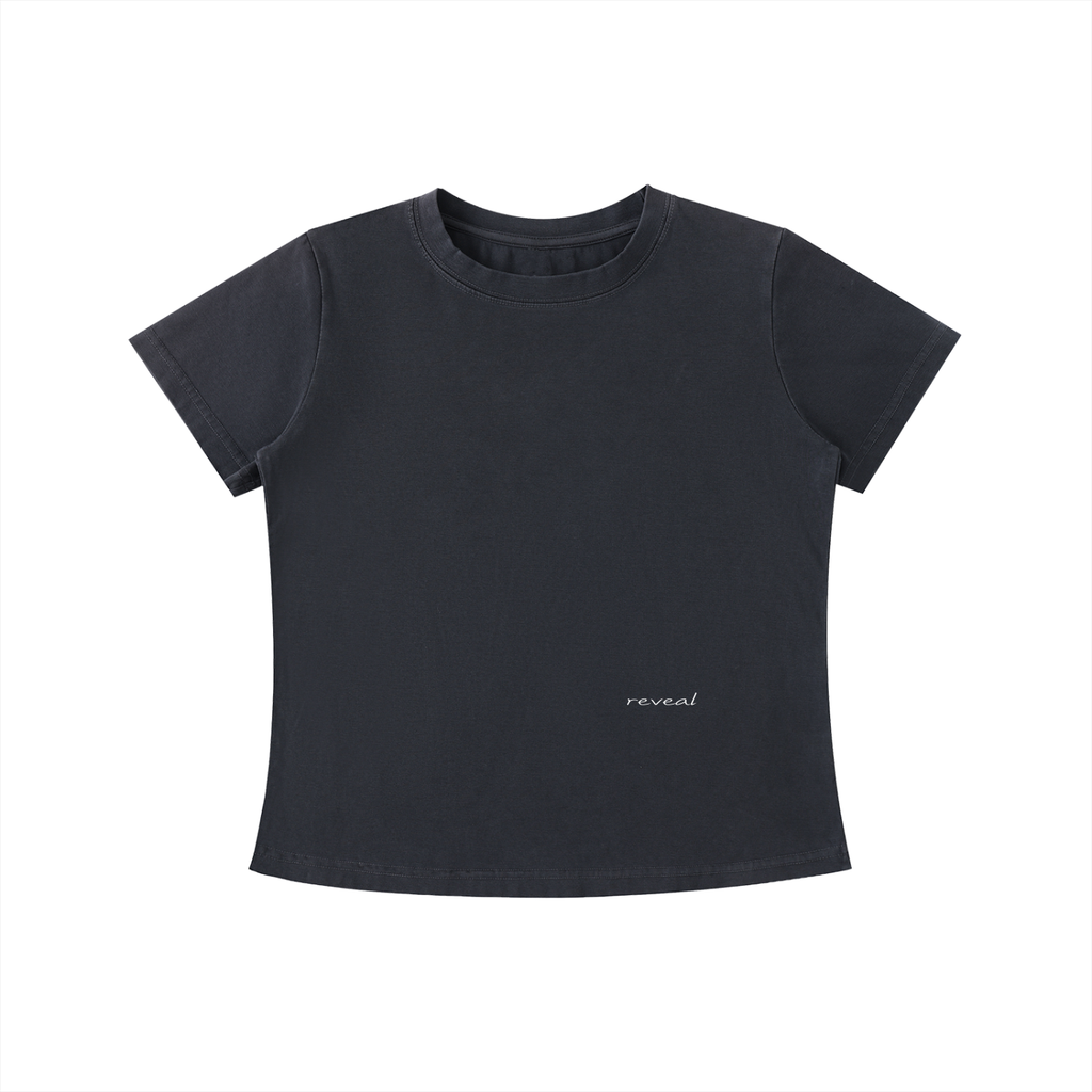 MAGLIETTA SLIM FIT EFFETTO VINTAGE IN COTONE STRETCH