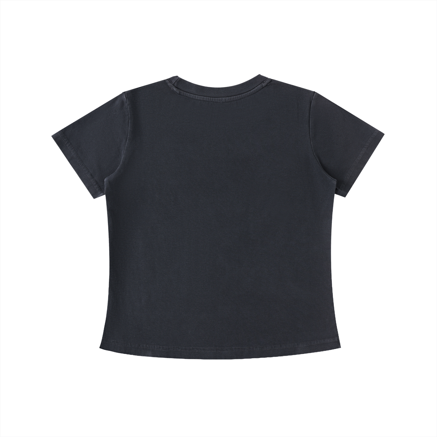 MAGLIETTA SLIM FIT EFFETTO VINTAGE IN COTONE STRETCH