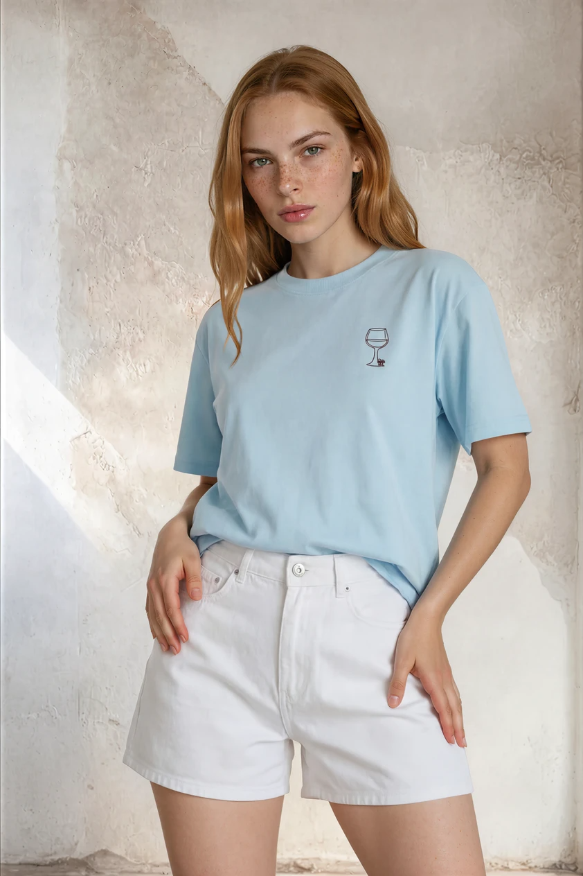 MAGLIETTA OVERSIZED DONNA IN COTONE PESANTE