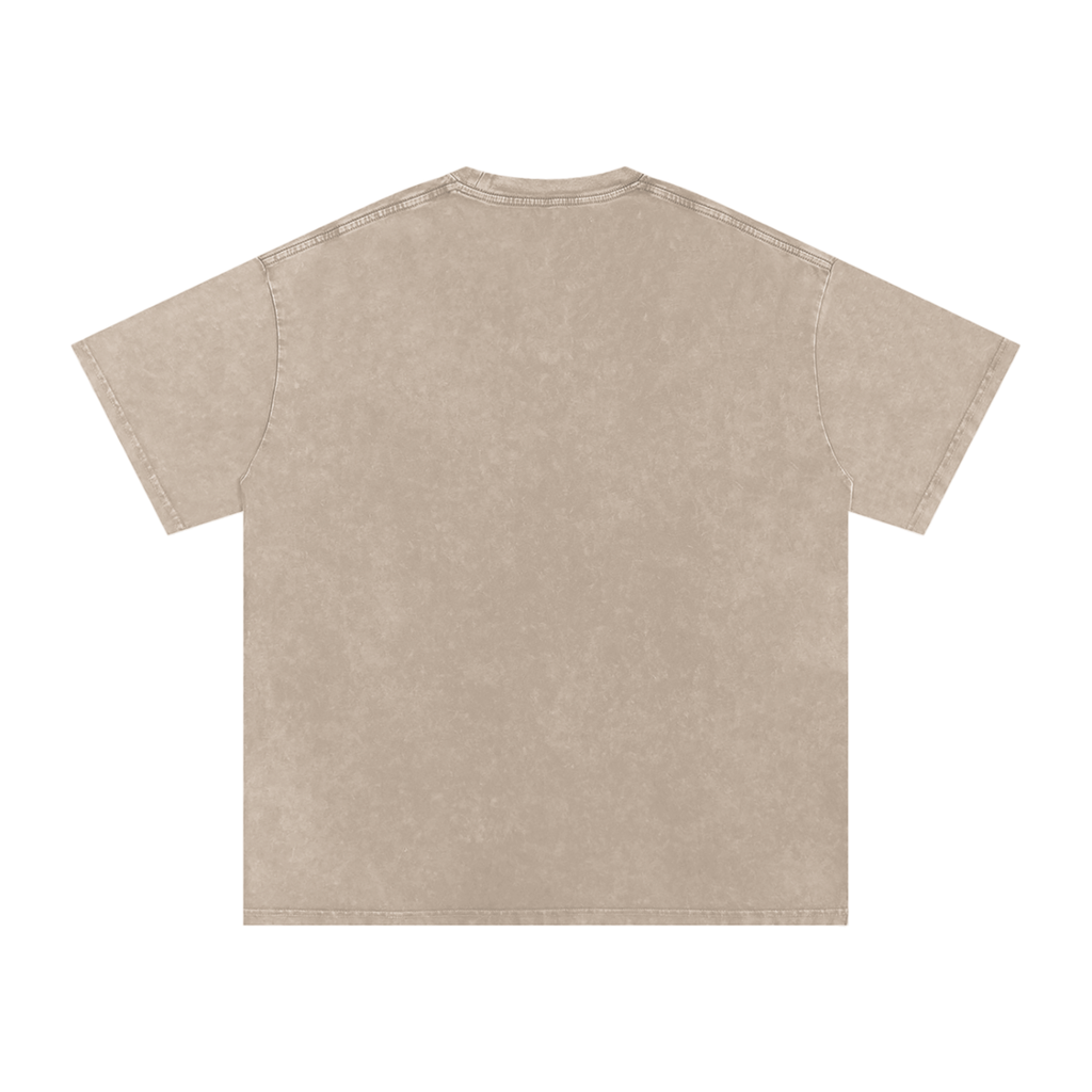 MAGLIETTA OVERSIZED VINTAGE CON LOGO CENTRALE