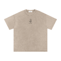 MAGLIETTA OVERSIZED VINTAGE CON LOGO CENTRALE