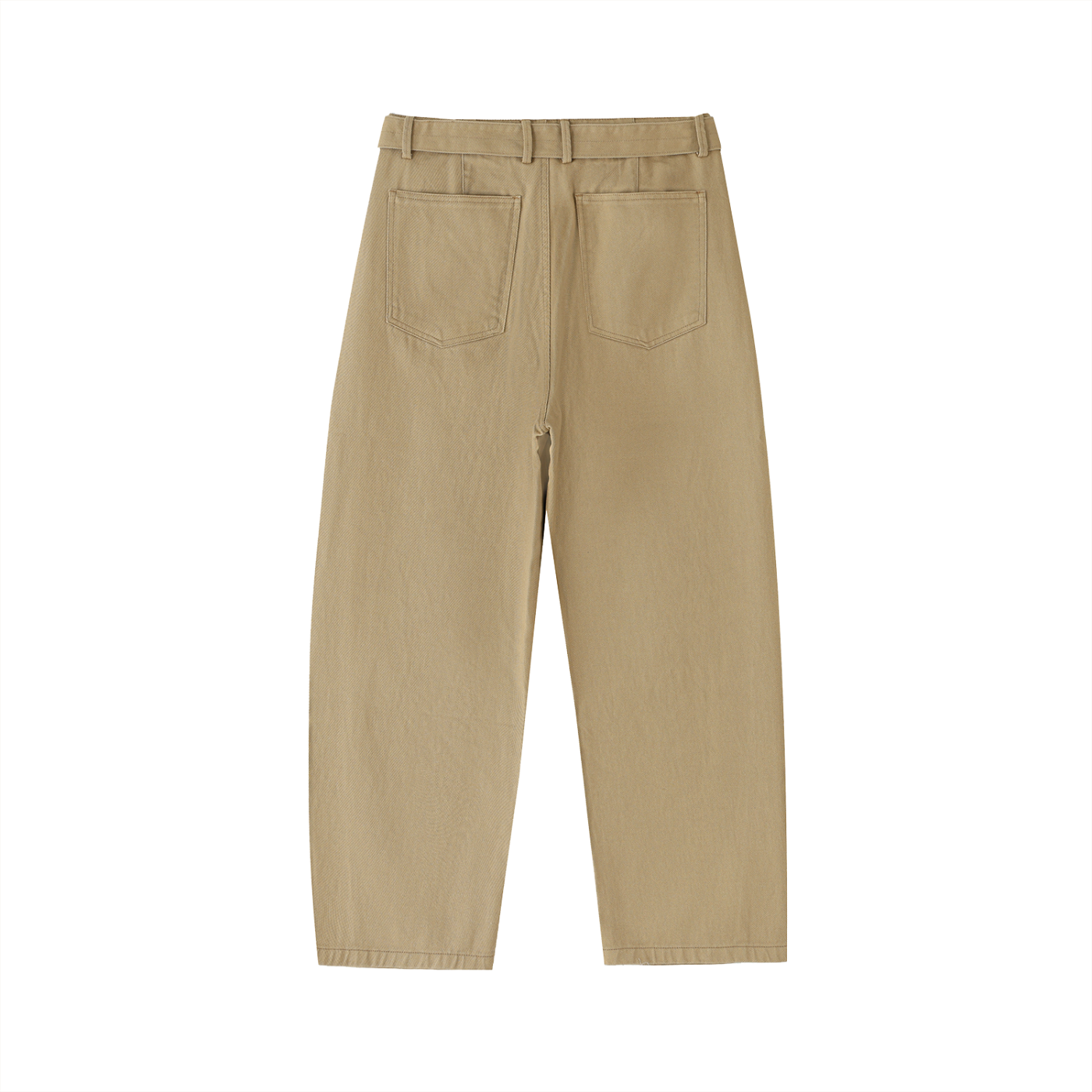 PANTALONI CHINO BARREL FIT CON CINTURA