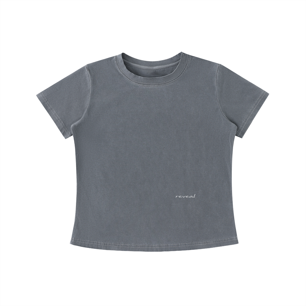 MAGLIETTA SLIM FIT EFFETTO VINTAGE IN COTONE STRETCH