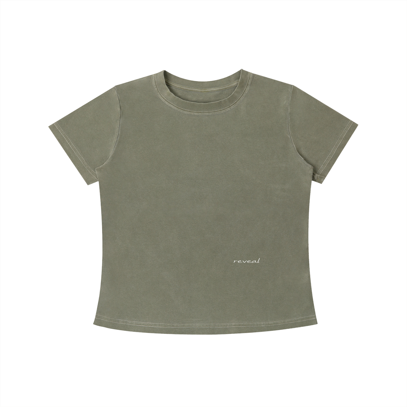 MAGLIETTA SLIM FIT EFFETTO VINTAGE IN COTONE STRETCH